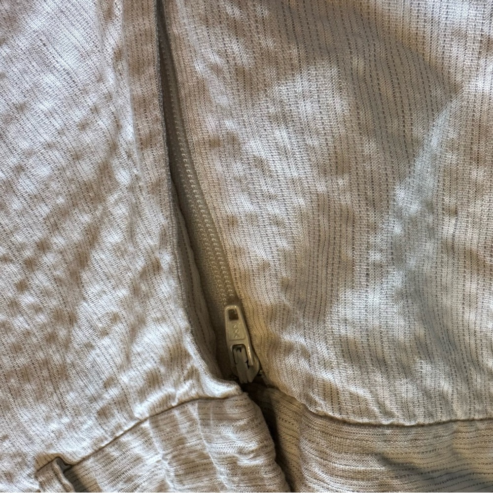 Retro Banana Republic Size 6 Martin white and Blue Striped Linen Pant Wide Leg - Picture 9 of 13